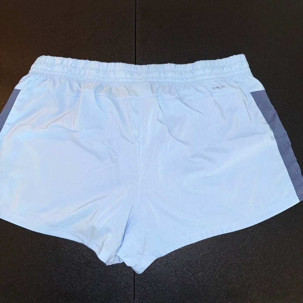 Adidas Women's AeroReady Athletic Running Shorts, Light Blue, Size XL - Picture 3 of 6